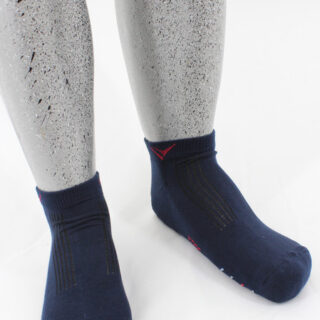 Tin  Estampado Koos Media Felpa Para Caballero (6 Pares)