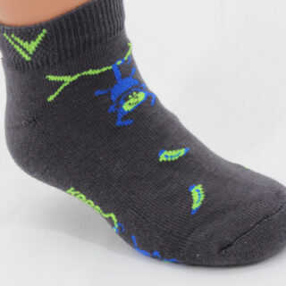 Tin Estampado Media Felpa Koos Para Niño (6 Pares)