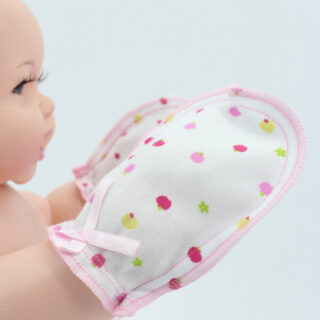 Manopla Estampada Beibi Keer para Bebé (6 Piezas)