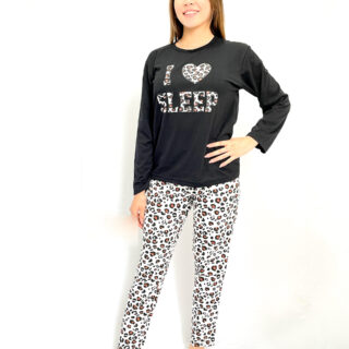 Pijama m/l estampado Handicap para Dama
