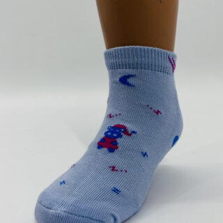 Tin Estampado Delgado Koos para Niña (6 Pares)