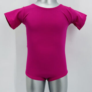 Leotardo M/Corta Cre. Silvia para Niña