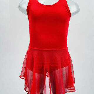 Leotardo C/Falda Cre. Silvia para Niña