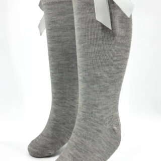 Calceta con moño de algodón Pekes